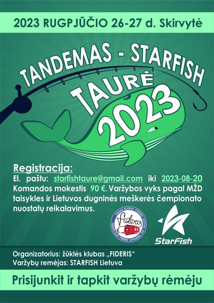 Tandemas - Starfish Taurė