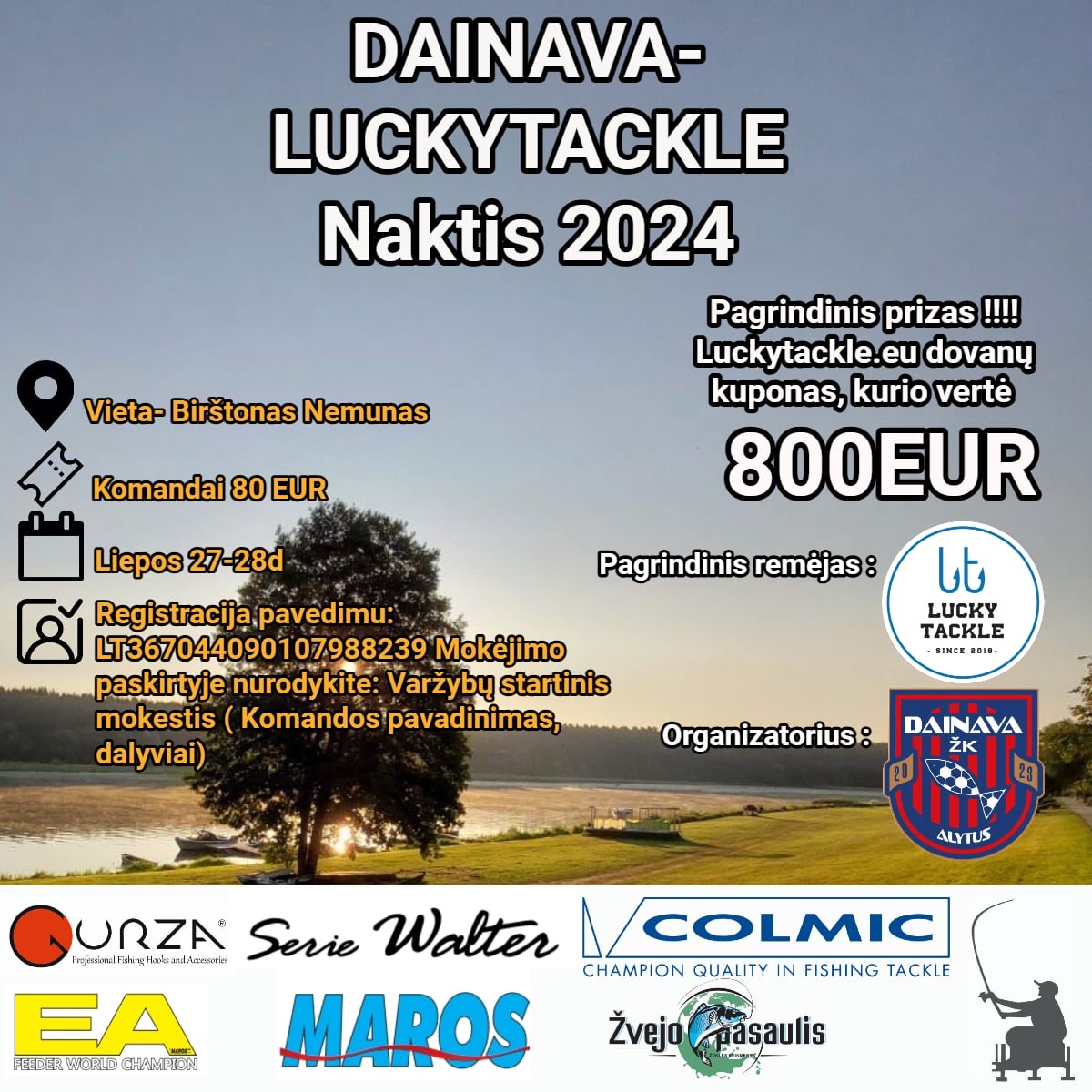 Dainava-Luckytacle naktis 2024