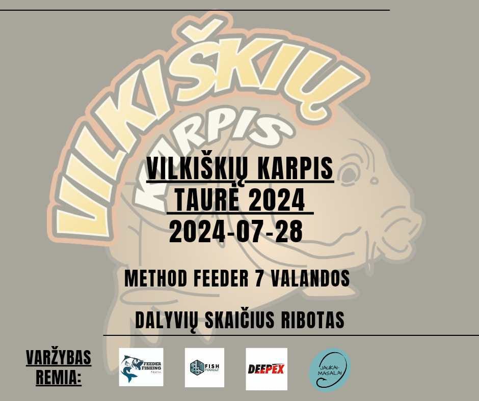 Vilkiškių karpis Taurė 2024