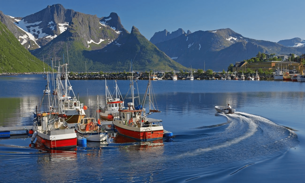 Žvejyba Jūroje Norvegijoje