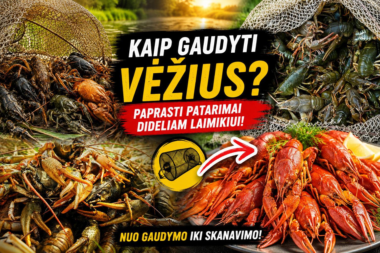 Vėžių gaudymas